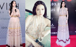 Giàu "nứt đố đổ vách" nhưng Huyền Baby cũng như ai, thích một cái đầm thì mặc đi mặc lại đến 3 lần