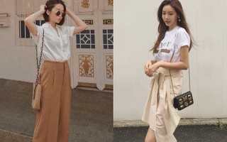 Học cách diện đồ giúp làm dịu cái nắng hè qua street style của các quý cô Châu Á