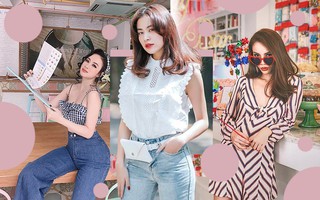 Nhìn style của 6 người đẹp Vbiz này để tìm ý tưởng mix đồ xinh điệu mà vẫn chất ngất cho hè này