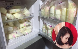 Gần như mất sữa hoàn toàn, bà mẹ đã kích sữa thành công để thừa sữa cho cả 2 con bú