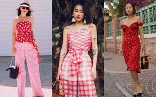 Các quý cô Châu Á khoe sắc cùng những gam màu nổi trong street style tuần này