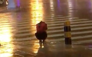 10s cô gái gục khóc dưới mưa hút hơn 3,5 triệu view, đọc đến bình luận ai cũng ứa nước mắt