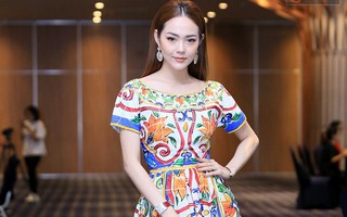 Cứ mải miết uốn xoăn, dập phồng nhưng chính ra Minh Hằng cứ để tóc thẳng đơn giản lại đẹp nhất