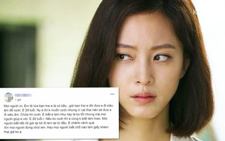 Bi hài chuyện quý cô 30 mót cưới, giả bầu nhưng bạn trai cao tay làm hành động này khiến cô nàng bối rối