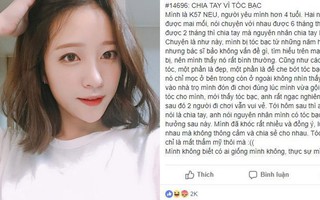 Cô gái bị người yêu đá “phũ” vì lý do chẳng ai ngờ: “Tại em có tóc bạc, anh sợ ảnh hưởng sau này”