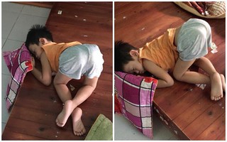 Khoe dáng ngủ bá đạo của con trai, ông bố trẻ tá hỏa bởi nguy cơ tiềm tàng được dân mạng ra sức cảnh báo