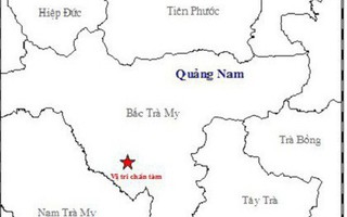 Liên tiếp xảy ra 6 trận động đất trong 3 ngày ở Quảng Nam