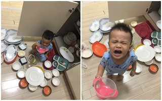 Con nhỏ hô biến căn phòng ngăn nắp thành "bãi chiến trường" trong nháy mắt, bức ảnh khiến mọi bà mẹ gật gù đồng cảm