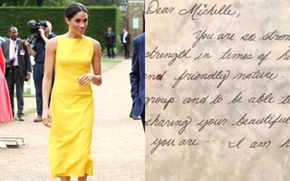 Thư viết tay đầy cảm động của Meghan gửi cho bạn cùng lớp trung học lần đầu được tiết lộ