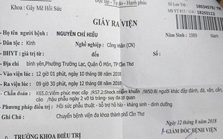 Thanh niên tử vong bất thường sau khi làm việc với cảnh sát giao thông