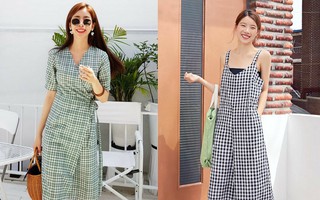 Đâu chỉ hợp mốt, họa tiết kẻ caro còn có năng lực “trẻ hóa” giúp các nàng ăn gian cả chục tuổi 
