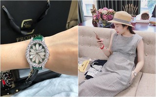 Hằng Túi sắm đồng hồ gần 2 tỷ để kỷ niệm lần mang bầu thứ 4, chính thức xác nhận giới tính em bé