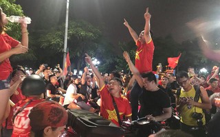 Hà Nội huy động hơn 500 cảnh sát bảo vệ trật tự sau trận tứ kết Việt Nam - Syria tối nay
