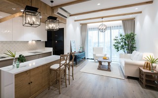 Căn hộ mang phong cách đồng quê Mỹ, mộc mạc mà đẹp hút hồn ở Sài Gòn