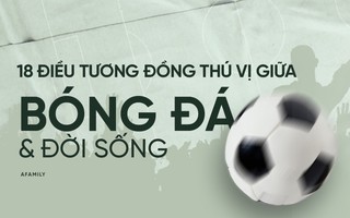 18 nét tương đồng thú vị giữa bóng đá và cuộc đời, có nhiều điều cực kỳ liên quan đến phụ nữ 