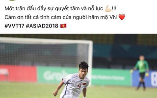 Đá bóng thì giỏi nhưng viết status có mấy chữ mà Văn Thanh phải sửa đến tận 9 lần đấy!