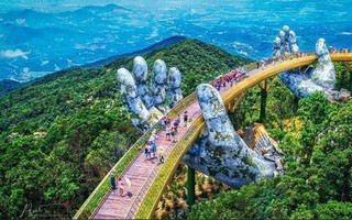 Cầu Vàng ở Đà Nẵng vẫn đang là từ khóa hot nhất trên các trang tin lẫn mạng xã hội quốc tế