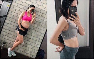 Tập nâng tạ suốt thai kỳ, mẹ Việt bị chỉ trích không ngớt nhưng vừa sinh xong ai cũng ngỡ ngàng