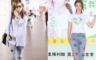 20 năm sau Hoàn Châu Cách Cách, Triệu Vy và Lâm Tâm Như vẫn có gu thời trang "tình thân mến thân" như thế này