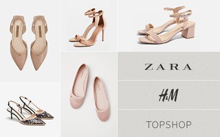 15 mẫu giày màu be đến từ Zara, H&M, Topshop vô cùng thanh lịch và trang nhã dành cho các quý cô công sở