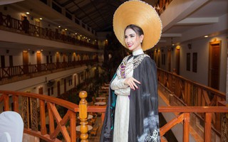 Phan Thị Mơ lọt top 10 phần thi trang phục của Hoa hậu Đại sứ Du lịch Thế giới 2018