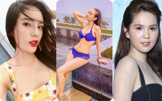 Cũng như bao chị em khác, các người đẹp Việt cũng có chiêu bóp eo, kéo chân, làm mặt... của riêng mình 