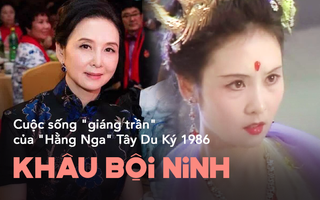 Đóng xong Tây Du Ký, "Hằng Nga" gần như mất liên lạc với đoàn làm phim, hơn 20 năm sau, cuộc sống của bà khiến ai cũng ngỡ ngàng