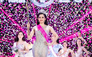 Tân Hoa Hậu Việt Nam Trần Tiểu Vy gây cười bởi bài trả lời phỏng vấn "ngắn nhất lịch sử" trong họp báo