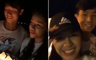 Bùi Tiến Dũng lần đầu xuất hiện trong livestream của "bạn gái tin đồn", không ngần ngại xưng hô vợ - chồng