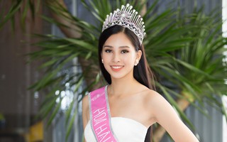 Tân Hoa hậu Trần Tiểu Vy mất tiếng sau khi đi giao lưu với khán giả