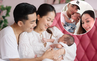 Khánh Thi bị trêu "đẻ thuê" khi con gái ngày càng giống Phan Hiển