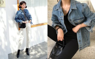 Sợ diện blazer già, áo khoác denim chính là lựa chọn thay thế cực trẻ trung dành cho các nàng công sở