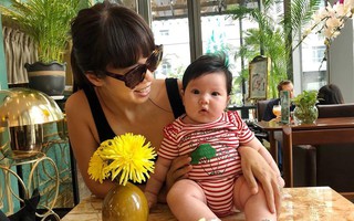 Hà Anh bức xúc gọi kẻ soi mói cuộc sống con gái mình là "con điên"