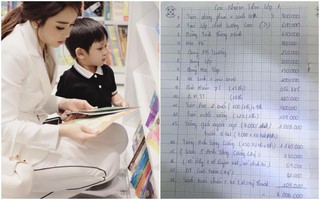 Khoản thu đầu năm của học sinh lớp 1 ngót chục triệu đồng khiến MXH xôn xao, nhiều phụ huynh khóc ròng vì quá “chát”