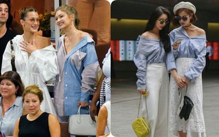 Mặc sơmi cá tính sexy như chị em nhà Gigi và Bella Hadid tưởng khó nhưng ai ngờ lại cực kỳ đơn giản