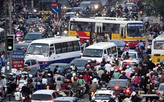 Hà Nội đề xuất thu phí xe vào khu vực dễ ùn tắc ở trung tâm thành phố