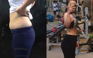 Giảm 10kg chỉ sau 2 tháng tập gym theo hướng dẫn của huấn luyện viên, cô gái trẻ sở hữu thân hình nuột nà, tự tin đón Tết