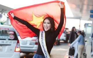 Á quân The Face - Tường Linh chính thức lên đường thi Hoa hậu Liên lục địa