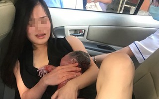 TP.HCM: Đang đi sinh thì… kẹt xe, chồng đỡ đẻ luôn cho vợ ngay trên taxi