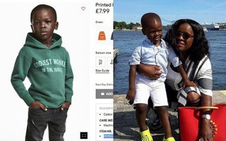 Thấy con trai bị H&M cho mặc áo in slogan phản cảm, mẹ cậu bé da màu chỉ có phản ứng bình thản hết sức