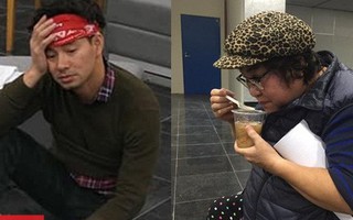 Hậu trường hài hước của Táo Quân 2018: Kẻ nhăn nhó học kịch bản, người thoải mái ăn chè