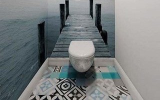 Cách sắp xếp thông minh cho nhà tắm, nhà vệ sinh “siêu nhỏ“