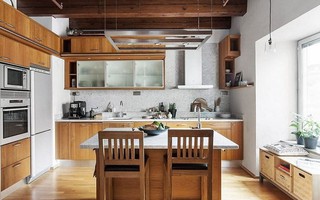 7 cách bố trí thông minh cho không gian nhà bếp thông thoáng