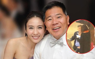 Xúc động với hình ảnh chồng đại gia ngồi xe lăn đưa Lê Tư đi mua sắm
