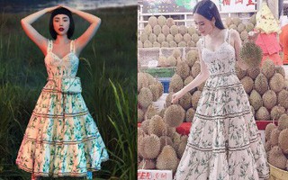 Không chỉ mặc một thiết kế những hai lần, Tóc Tiên còn đụng hàng kép cả Angela Phương Trinh và Tú Hảo
