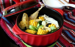 Ngon miệng bổ dưỡng món canh gà hầm rau củ