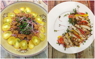 Thực đơn ăn kiêng chẳng sợ kém phong phú với 2 món salad ngon miễn bàn này