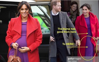 Meghan dính nghi án "mang thai giả", bị cư dân mạng "bóc mẽ" những điểm bất thường gây chấn động