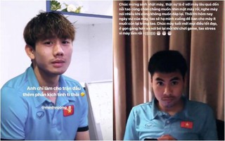 Sút hỏng 1 quả penalty khi quyết đấu Jordan, Minh Vương đã được "hoàng tử mắt híp" Xuân Trường an ủi mặn mòi thế này