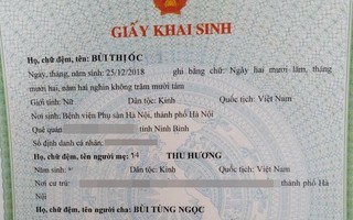 Đi tất niên về, chồng vui tay ghi ngay tên "Bùi Thị Ốc" vào khai sinh con gái khiến vợ sốc nặng